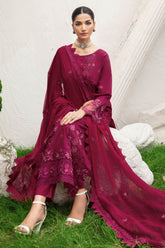 Y-1001 | 3Pc Unstitched Suit Luxury Lawn V-10 Riwayat By Ramsha